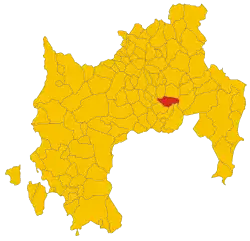 Localisation de Sant'Andrea Frius