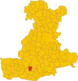 Localisation de Sant'Elena