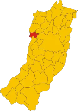 Localisation de Sant'Ilario d'Enza