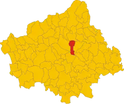 Localisation de Santa Lucia di Piave