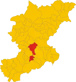 Localisation de Sedico