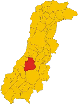 Localisation de Serramazzoni