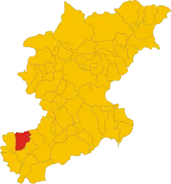 Localisation de Sovramonte