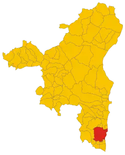 Localisation de Tertenia
