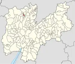 Localisation de Terzolas