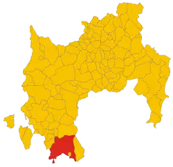 Localisation de Teulada