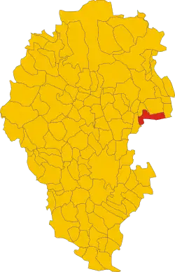 Localisation de Tezze sul Brenta