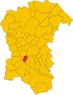 Localisation de Torre de' Passeri