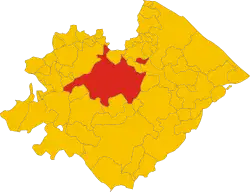 Localisation de Urbino