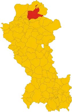 Localisation de Venouse