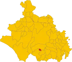 Localisation de Villa San Giovanni in Tuscia