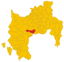 Localisation de Villasor