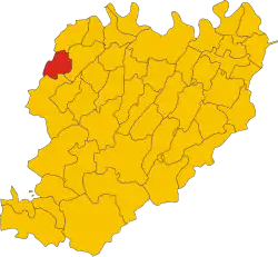 Localisation de Ziano Piacentino