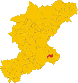 Localisation de Puos d'Alpago