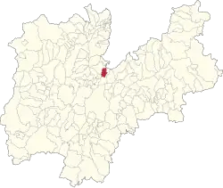 Localisation de Faedo