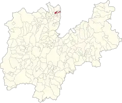 Localisation de Malosco