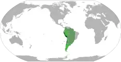 Description de l'image Map of the Viceroyalty of Peru (de jure + de facto).svg.