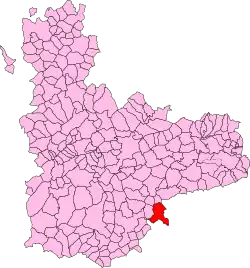 Localisation de Íscar