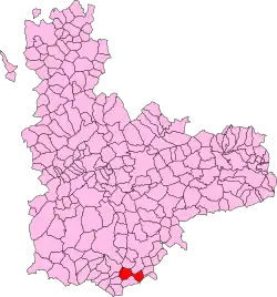 Localisation de Ataquines