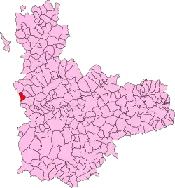 Localisation de Castromembibre