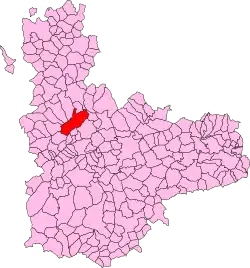 Localisation de Castromonte