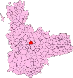 Localisation de Ciguñuela