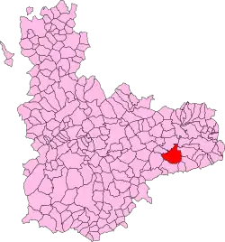 Localisation de Cogeces del Monte