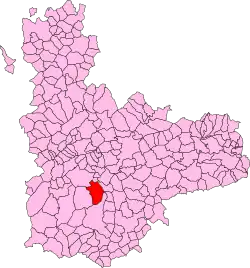 Localisation de La Seca