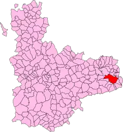 Localisation de Peñafiel