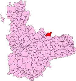 Localisation de Valoria la Buena