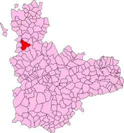 Localisation de Villafrechós