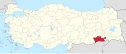 Carte de la circonscription.