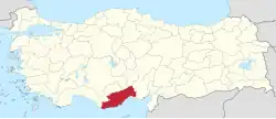 Carte de la circonscription.
