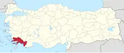Carte de la circonscription.