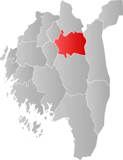 Localisation de Eidsberg