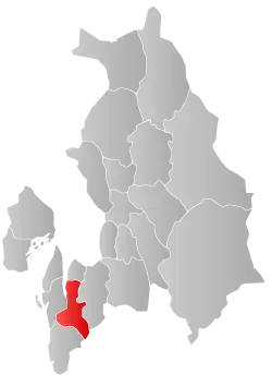 Localisation de Ås