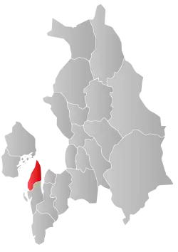 Localisation de Nesodden
