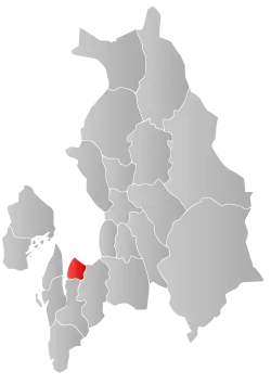 Localisation de Oppegård