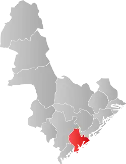 Localisation de Grimstad