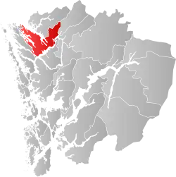 Localisation de Lindås