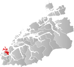 Localisation de Herøy