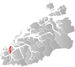 Localisation de Ulstein