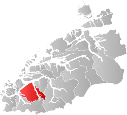 Localisation de Ørsta