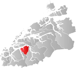 Localisation de Sykkylven
