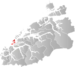 Localisation de Giske