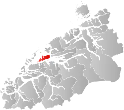 Localisation de Midsund