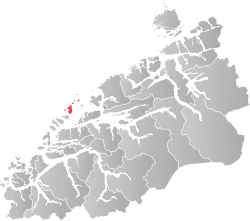Localisation de Sandøy