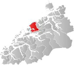 Localisation de Fræna