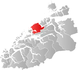 Localisation de Hustadvika