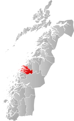 Localisation de Meløy